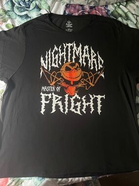 The Nightmare Before Christmas Jack Skellington TShirt Size 3XL